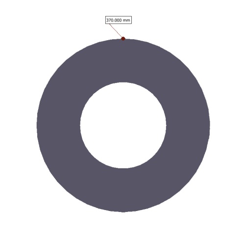 [12003001] ROSACE D180 StuvGrey