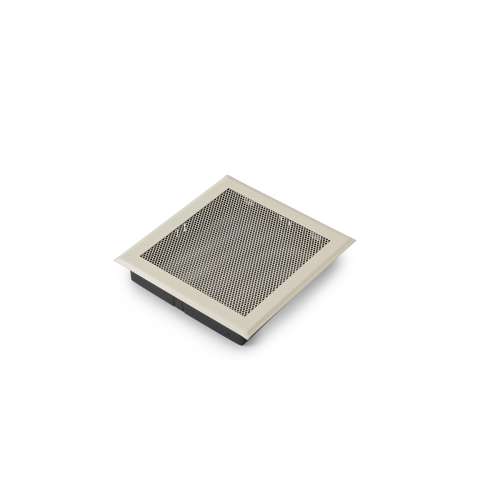 [761006] Grille Convection Perforee Creme 20X20Cm Sans Raccord