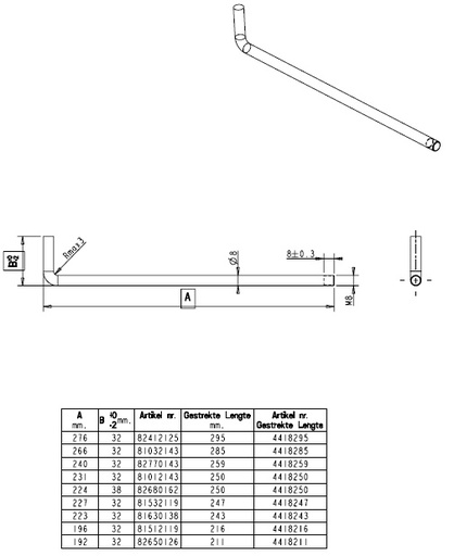 [339078] Tige secoueuse Beaufire/Panolux 52 noire (depuis 10-5-2021)