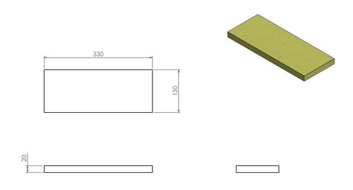 [353801] Déflecteur vermiculite haut Compact 45