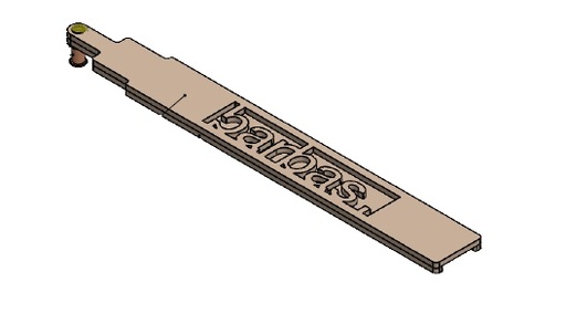 [340269] Poignée avec logo UL 6 noire