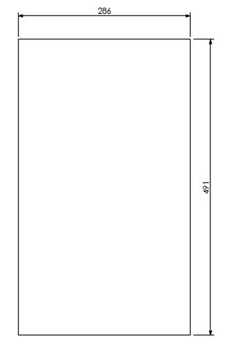 [344169] Vitre dim 491x286