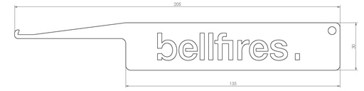 [345738] crochet d’ouverture porte Box gaz