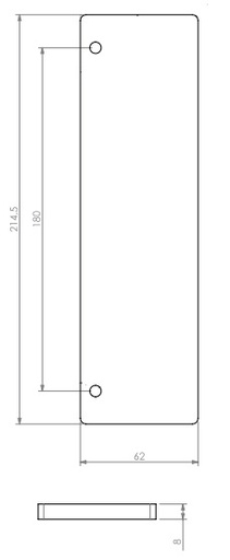 [340799] Plaque acier noire sole foyère