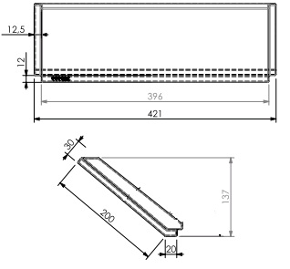 [339999] Béton céramique déflecteur V2 (compatible avec V1)