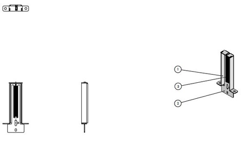 [346632] Fixation de sécurité pour vitre