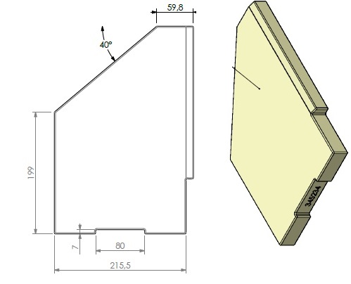 [345234] Béton céramique côté droit V2  (compatible avec V1)