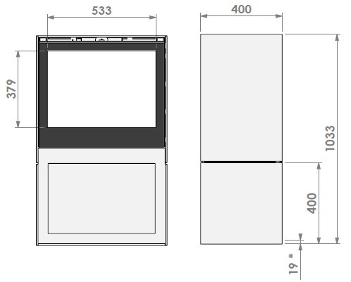 [346742] Socle Box gaz 65