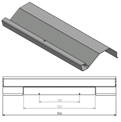 [340895] déflecteur noir