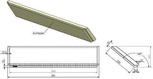 [340751] Béton céramique déflecteur V2 (compatible avec V1)