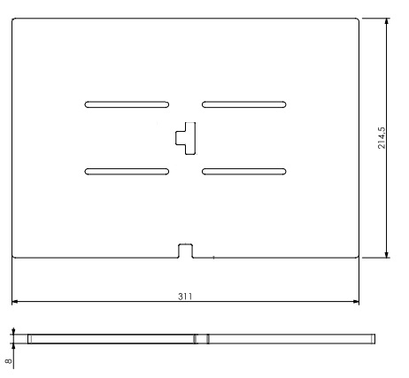 [340898] Grille de combustion noire