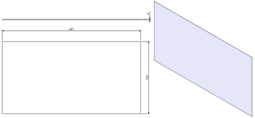 [340703] Vitre Unilux 6-75 / Box 75