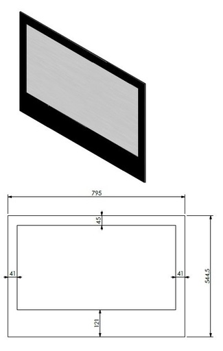 [345459] Vitre Smart Bell 80-60