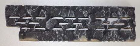 [345522] Bûche ceramique 3 carré /veilleuse