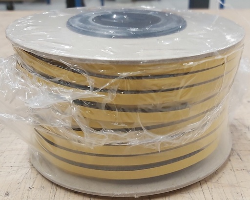 [301610] Cordon en fibre noir 6x3mm E-glass z.k PAR METRE