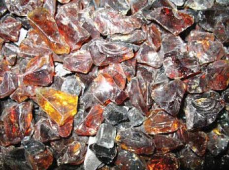 [345838] Eclats de verre ambrés foncés 1 kg