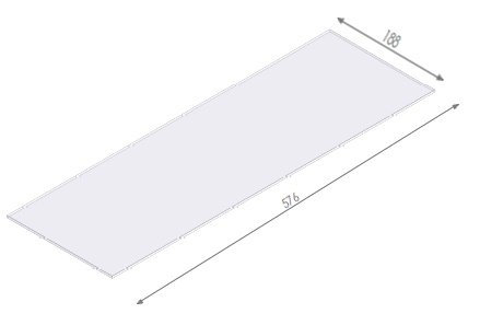 [347982] Vitre côté SmB Box gazP73-52