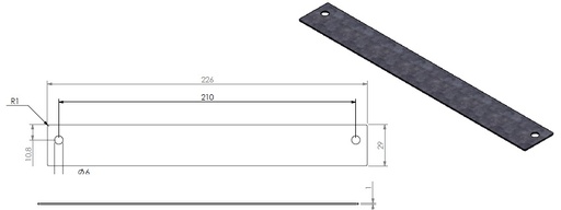 [340383] Plaque d'obturation d'air