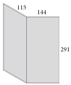[301492] Vitre Panolux 52/Hamar/Rosolo 9Kw (115+144)x291 ( delai 26 semaines)