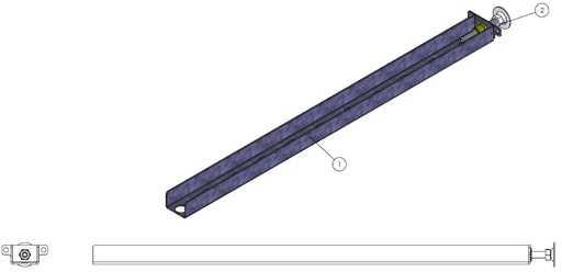 [330361] Set de pieds réhaussé