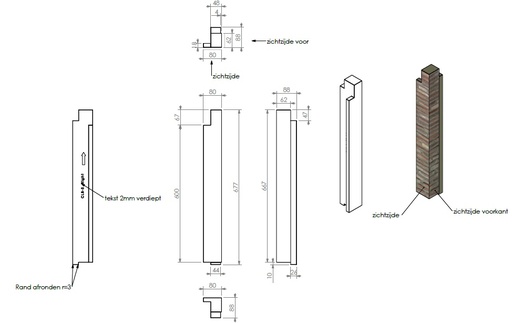 [342403] panneau céramique coté exterieur droit/rouge