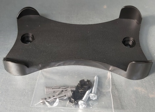 [347367] Fixation murale (noire) telecommande Symax