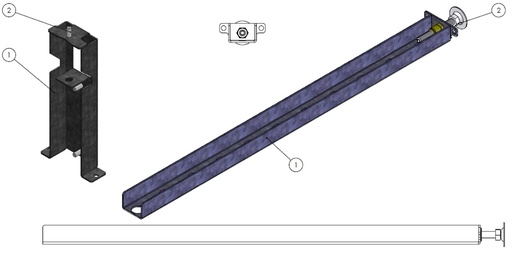 [337670] Set de pieds réhaussés CB/ViB