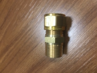 [302122] Raccord olive 3/8" ext.x 12 (diam 8mm int)