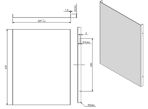 [338970] Lamelle CB/ViBM noire (depuis 10-5-2021)