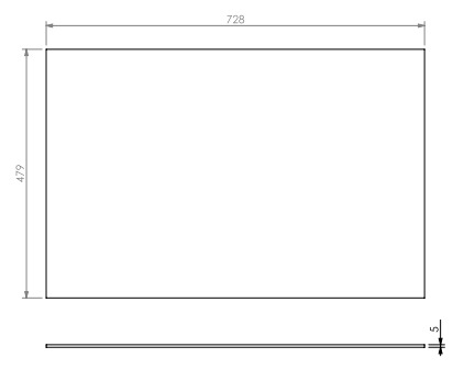 [334371] Miroir céramique arrière CBS 3 et VBS 3