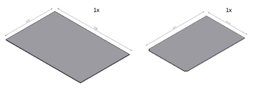 [334920] Set miroirs intérieur CBDS 3