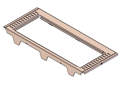 [345227] Grille VWB/CB Small 3 PF