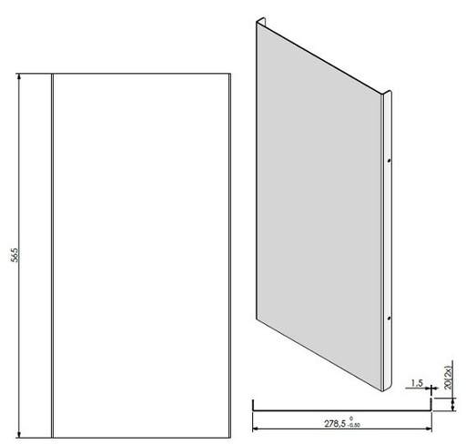 [344587] Set lamelles intérieures