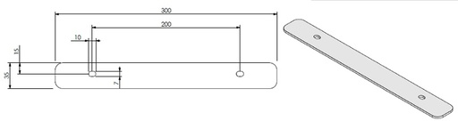 [338712] Support Boitier du ventilateur noir (depuis 10-5-2021)