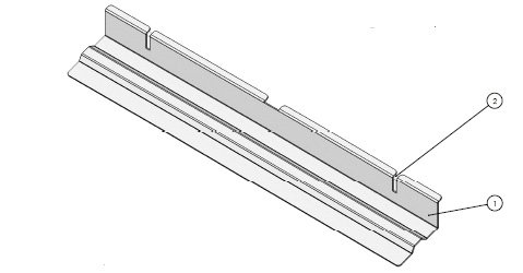 [335849] déflecteur inox Cuatro 80