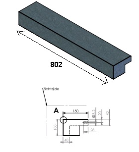 [333551] Rebord en pierre HBXS 3-derby L-York S