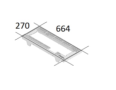 [339049] Grille autour du brûleur double noire (depuis 10-5-2021)