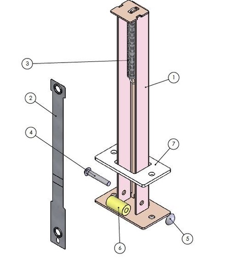 [329709] kit ouv +surpression (porte)