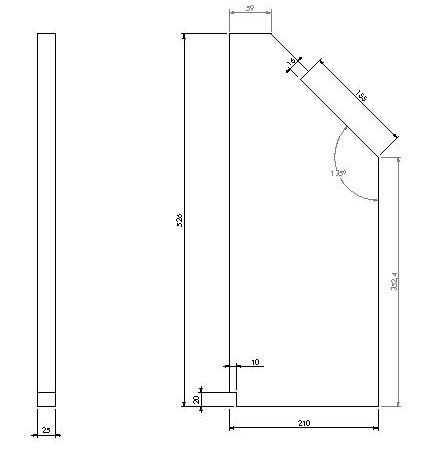 [327867] Vermiculite panneau latéral (G) Unilux 55