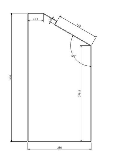 [332451] Béton Céramique panneau latéral droit