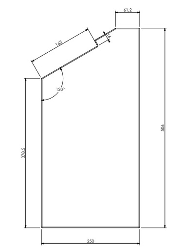 [332452] Béton Céramique panneau latéral gauche