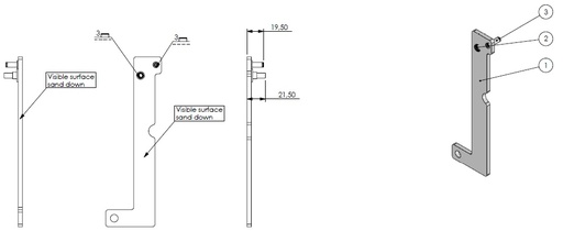 [338876] Poignée Eco 60 noire (depuis 10-5-2021)
