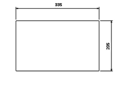 [332455] Béton Céramique déflecteur - haut