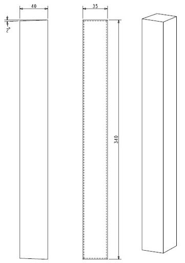 [308279] Brique réfractaire avant Elan 11