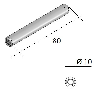 [330641] Tige en inox Energa 70-55