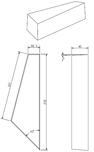 [319687] Brique réfractaire (G) Escamo 300/400