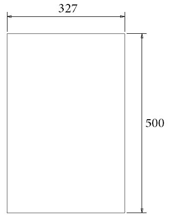 [301571] Plaque d'isolation Escamo 80 derrière