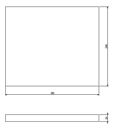 [328245] Vermiculite déflecteur supérieur Escamolux 55/55
