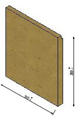 [329438] Vermiculite plaque de fond Escamolux 70/55-65