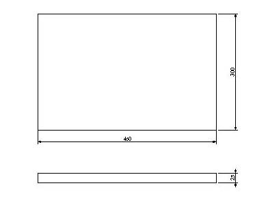 [329430] Vermiculite déflecteur inférieur Escamolux 70/55-65